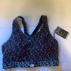 Nike swoosh sports bra